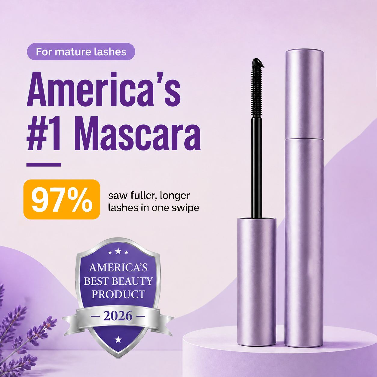 roshang Mascara - For Mature Lashes