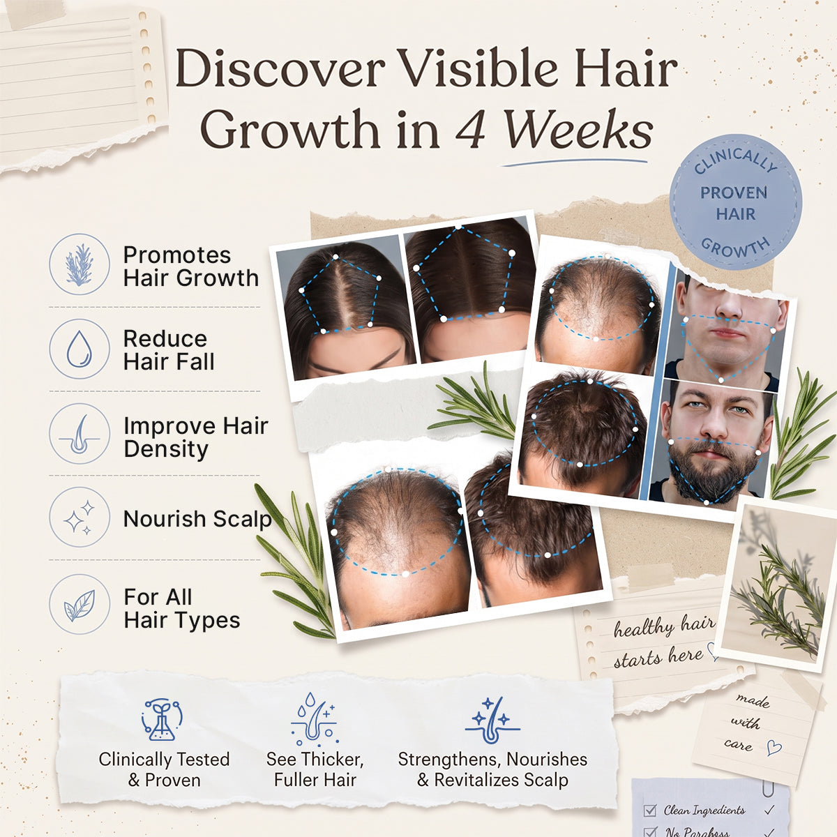 Advanced Hair Growth Roll-On Serum