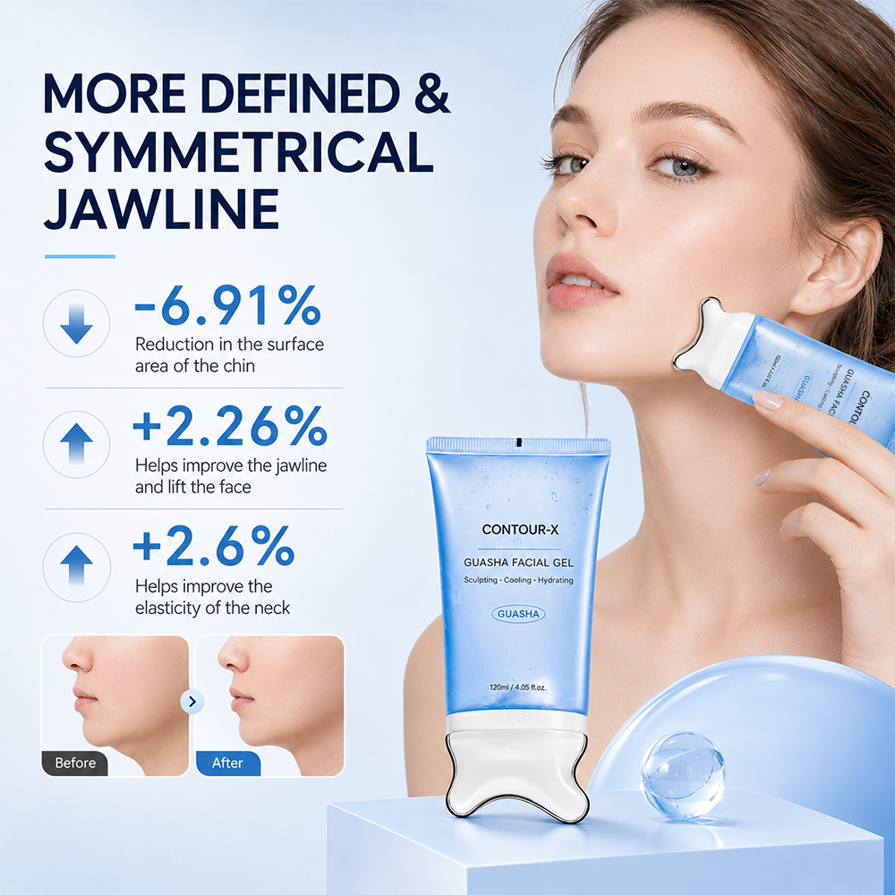 Korean PDRN Peptide Gua Sha Lifting Gel Cream