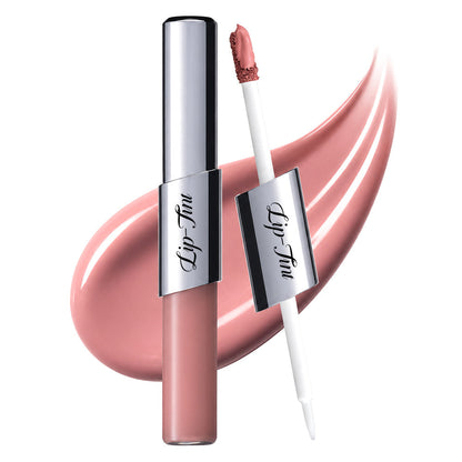 Perfect Twin Lip — Dual-Ended Liquid Lipstick with Velvet Matte Color and Glossy Shine