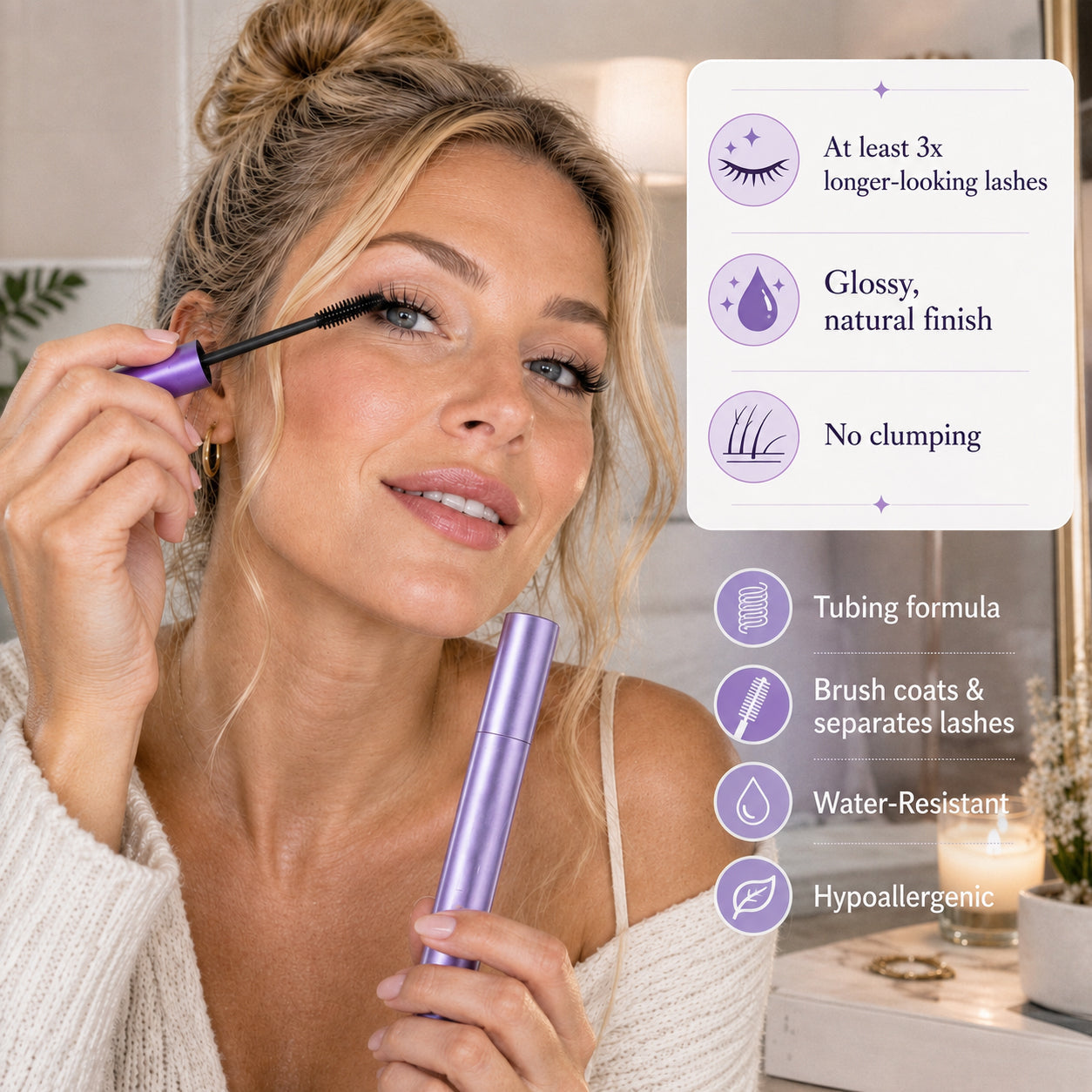 roshang Mascara - For Mature Lashes